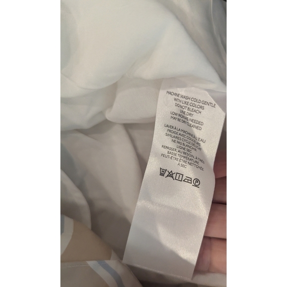 NWT Anthropologie X Maeve Assymetrical Wrap Halter Neck Shirt Dress Size 6 - Picture 10 of 11